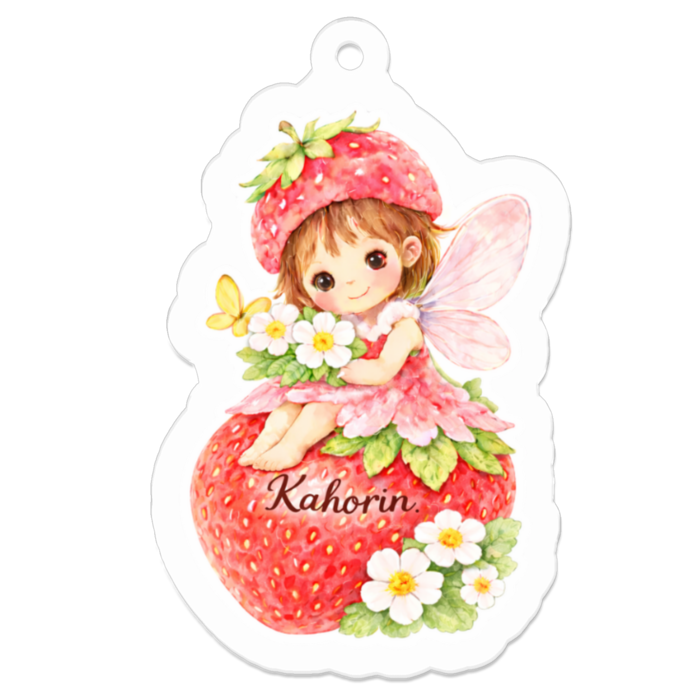 アクリルキーホルダー - 50 x 50 (mm)