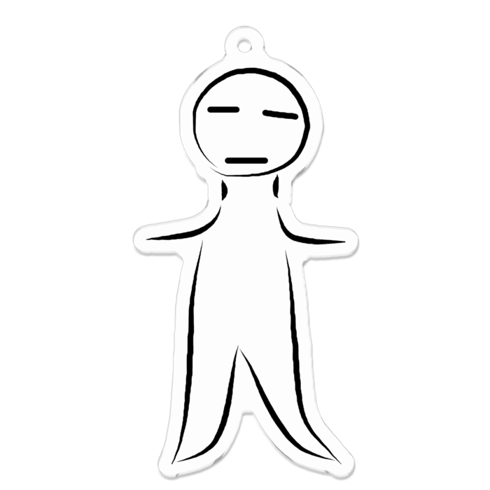 アクリルキーホルダー - 70 x 70 (mm)