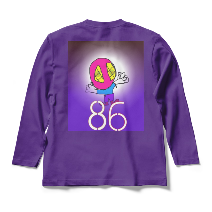 ロングスリーブTシャツ - M - パープル