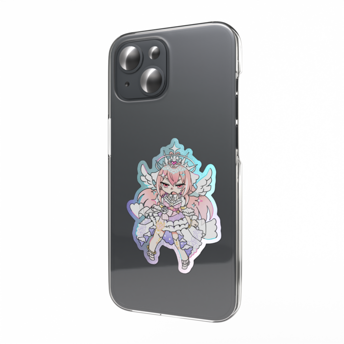 オーロラスマホステッカー - 縦