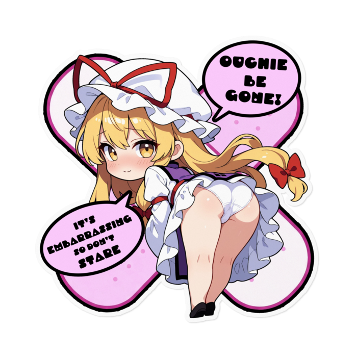 ステッカー - 160 x 160 (mm)