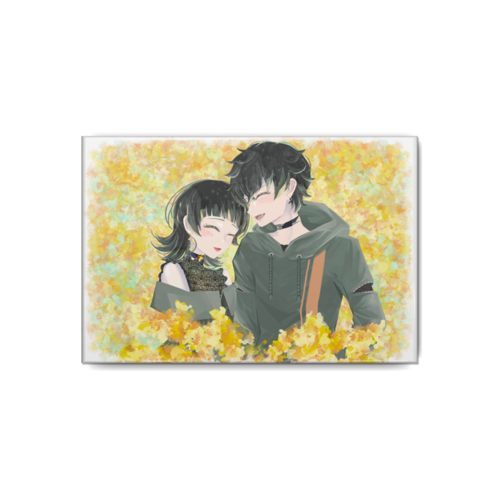 缶バッジ - 80x54mm