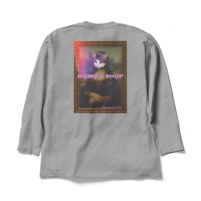 ロングスリーブTシャツ - XL - 杢グレー