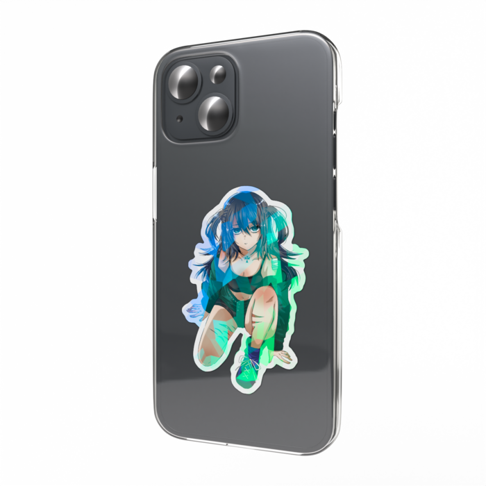 ホログラムスマホステッカー - 縦