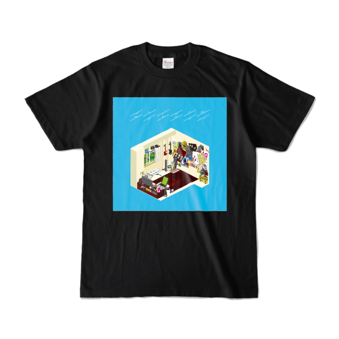 カラーTシャツ - S - ブラック (濃色)