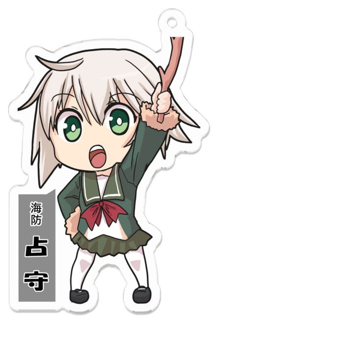 アクリルキーホルダー - 70 x 70 (mm)