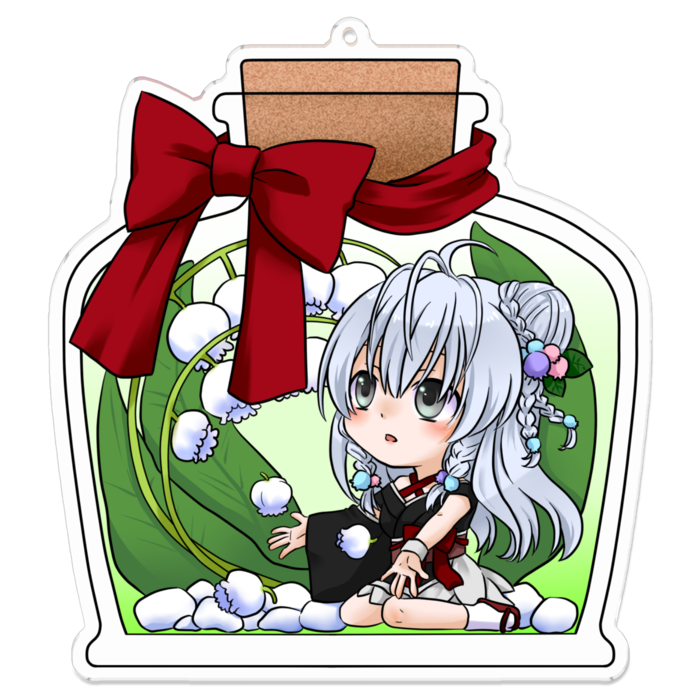 アクリルキーホルダー - 100 x 100 (mm)