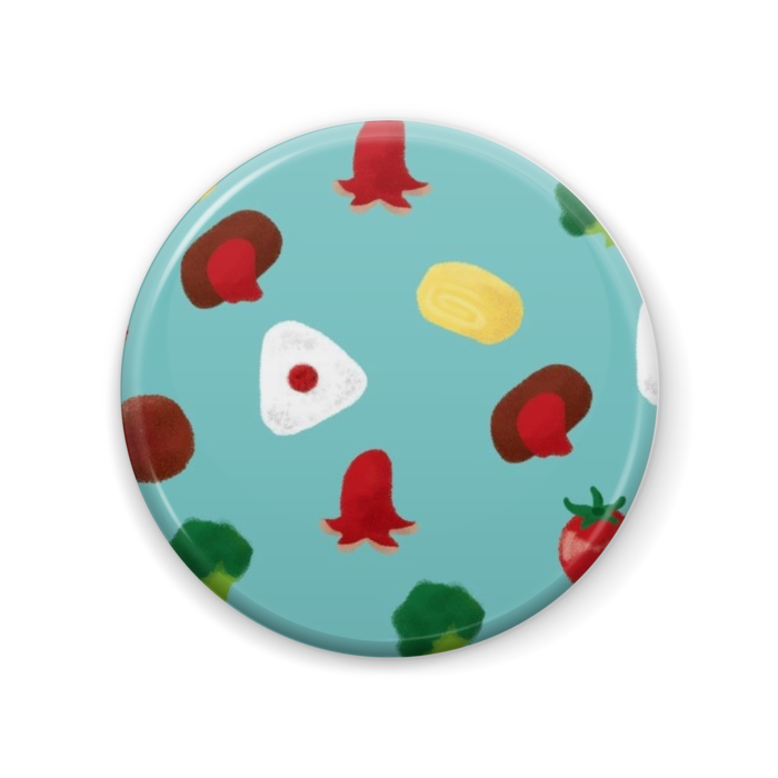 お弁当缶バッジ Shishamo House Booth