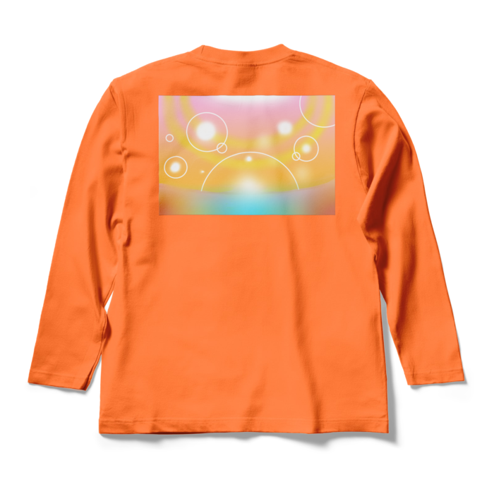 ロングスリーブTシャツ - M - オレンジ