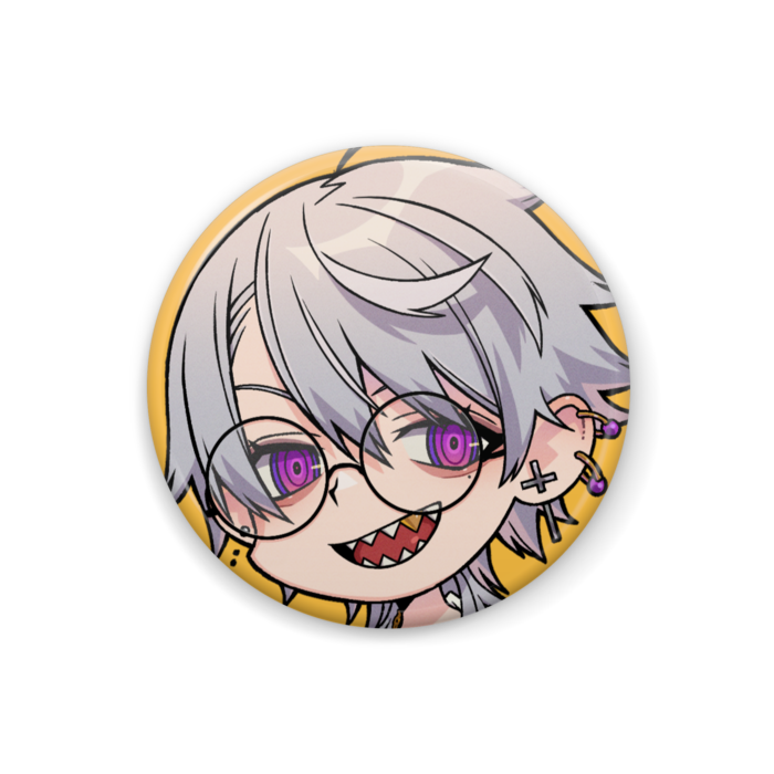 ギラッと缶バッジ