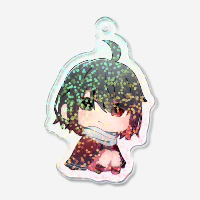 ホログラムアクリルキーホルダー - 50 × 50mm