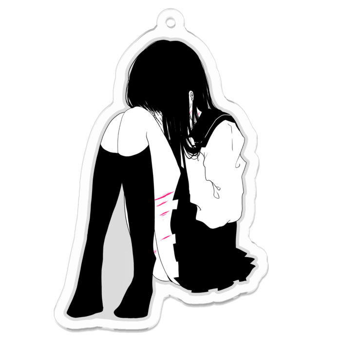 アクリルキーホルダー - 70 x 70 (mm)