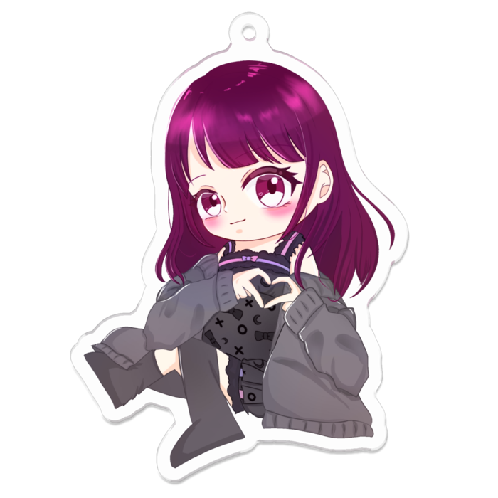 アクリルキーホルダー - 70 x 70 (mm)