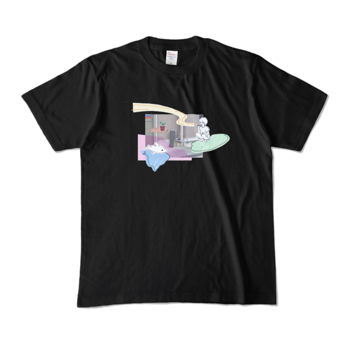 カラーTシャツ - M - ブラック (濃色)