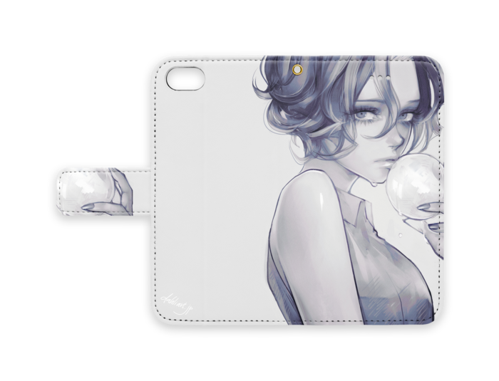 手帳型iPhoneケース - iPhone 7 - ストラップ穴 あり