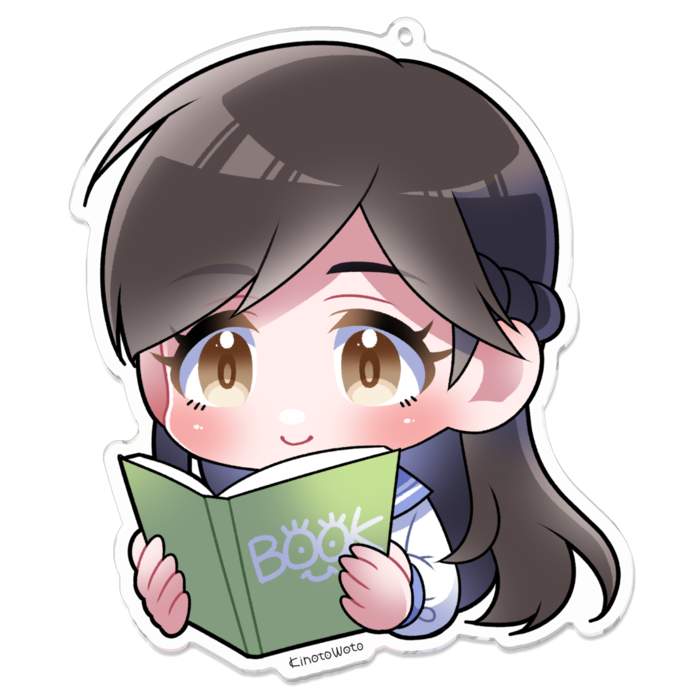 アクリルキーホルダー - 100 x 100 (mm)