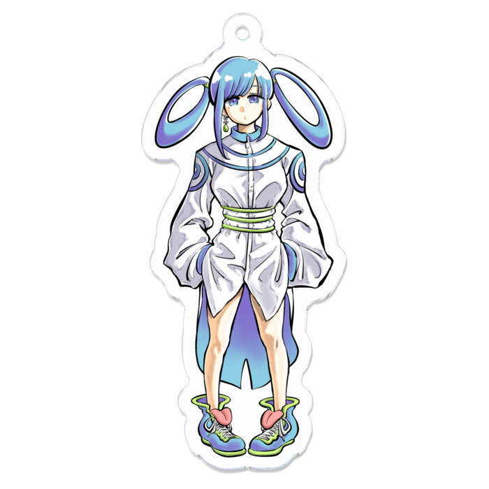 アクリルキーホルダー - 70 x 70 (mm)