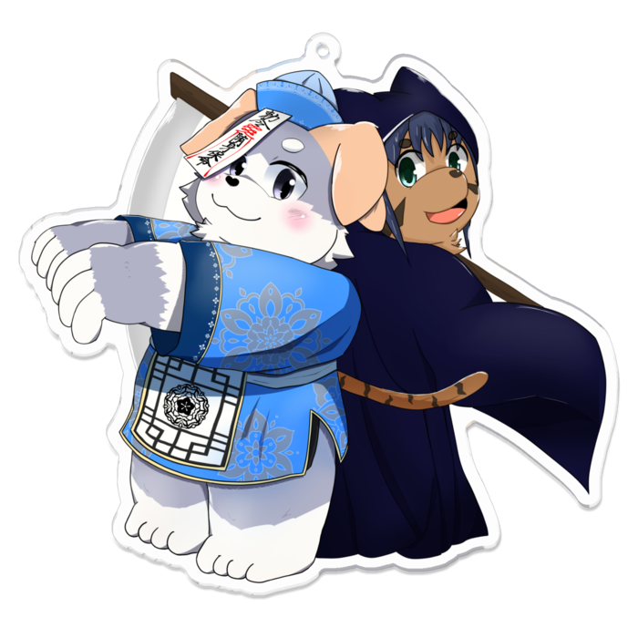 アクリルキーホルダー - 100 x 100 (mm)