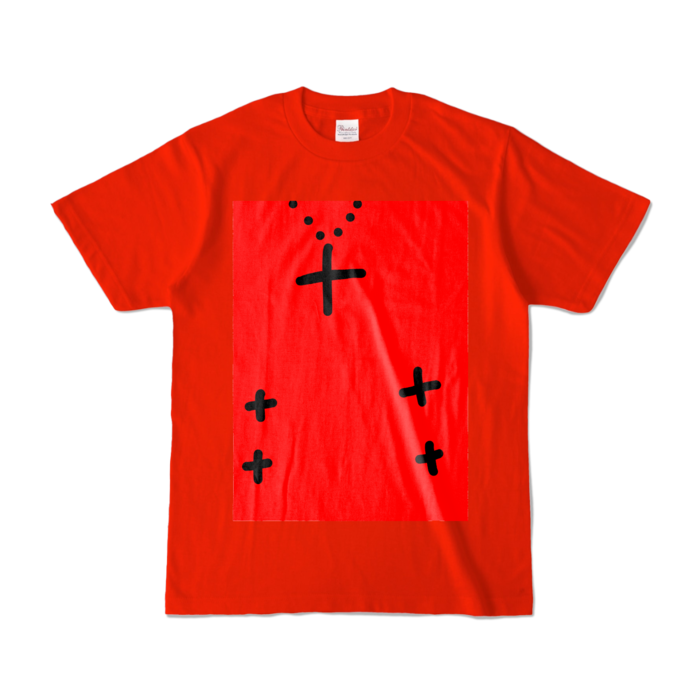 カラーTシャツ - S - レッド (濃色)