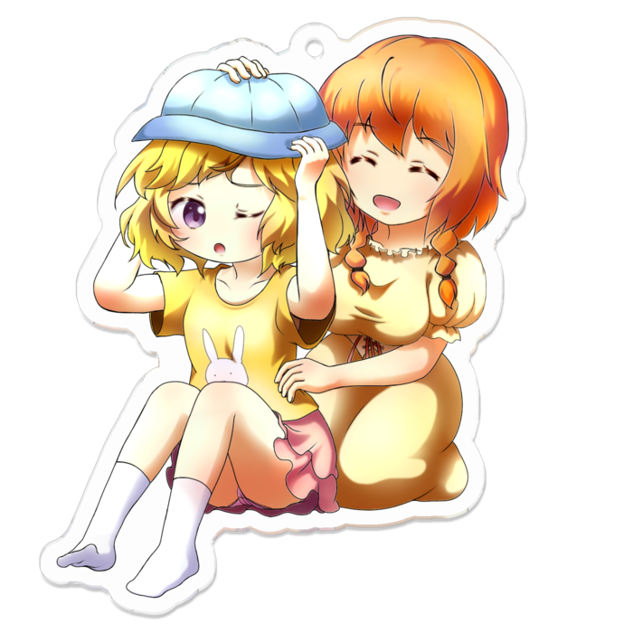 アクリルキーホルダー - 70 x 70 (mm)