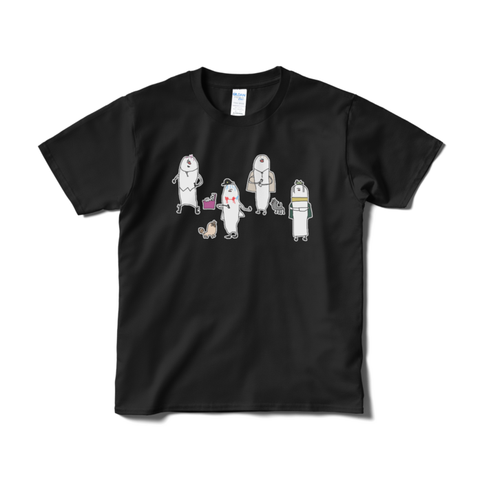TシャツS黒ークールに決めたい方はこれ！