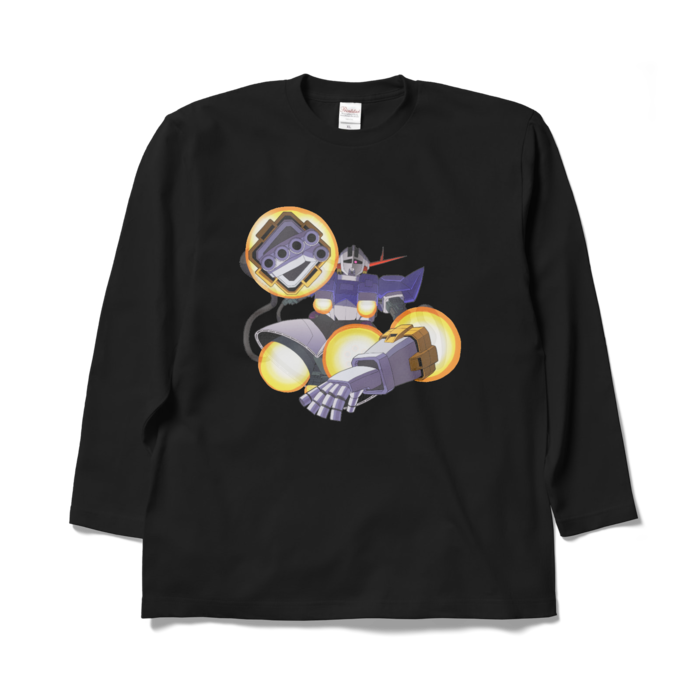 ロングスリーブTシャツ - XL - ブラック