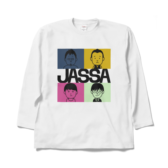 JASSAロングスリーブTシャツホワイト - XL - ホワイト