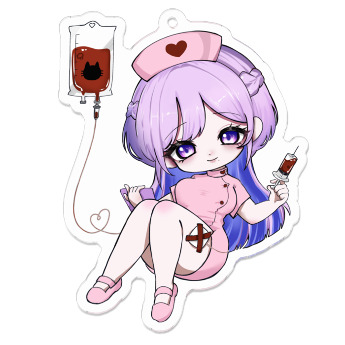 アクリルキーホルダー - 70 x 70 (mm)