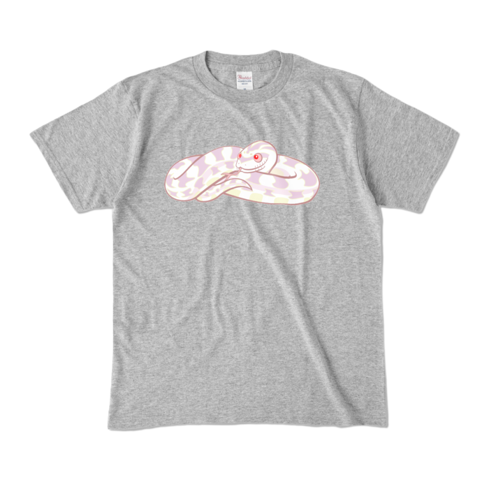 カラーTシャツ - M - 杢グレー (濃色)