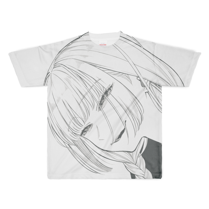 フルグラフィックTシャツ - XL - 正面印刷のみ