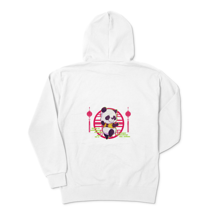 ジップパーカー - XL - ホワイト