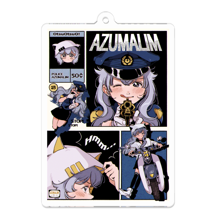 アクリルキーホルダー - 70 x 70 (mm)