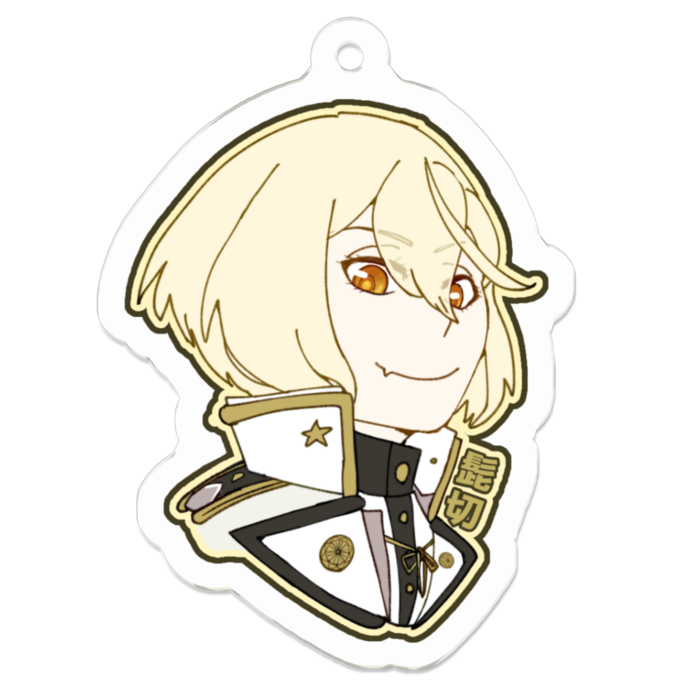 アクリルキーホルダー（コーティング） - 50 x 50 (mm)