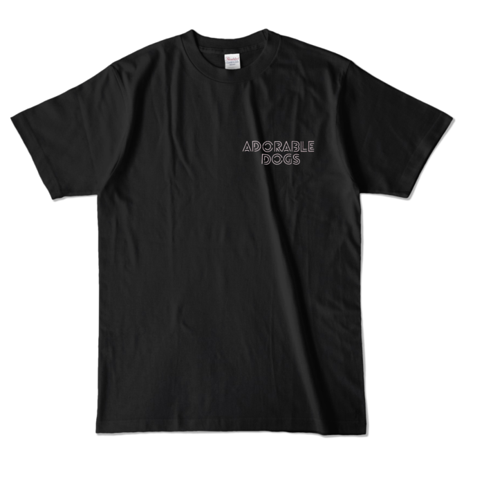 カラーTシャツ - L - ブラック (濃色)(1)