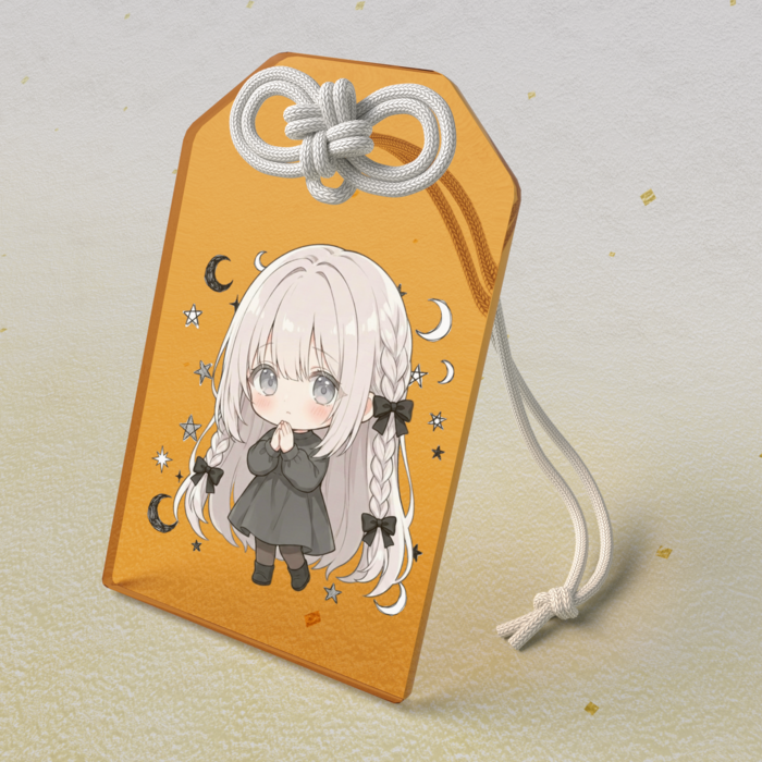 アクリルお守り - 50 × 80mm