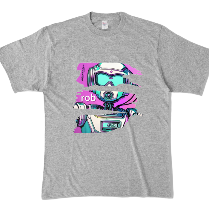 カラーTシャツ - XL - 杢グレー (濃色)