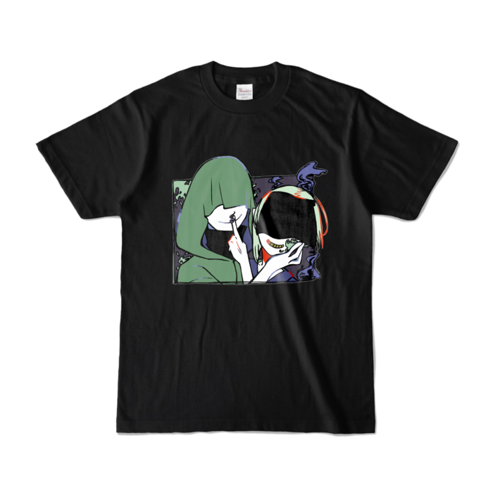 カラーTシャツ - S - ブラック (濃色)