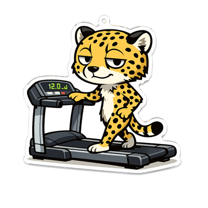 アクリルキーホルダー - 100 x 100 (mm)