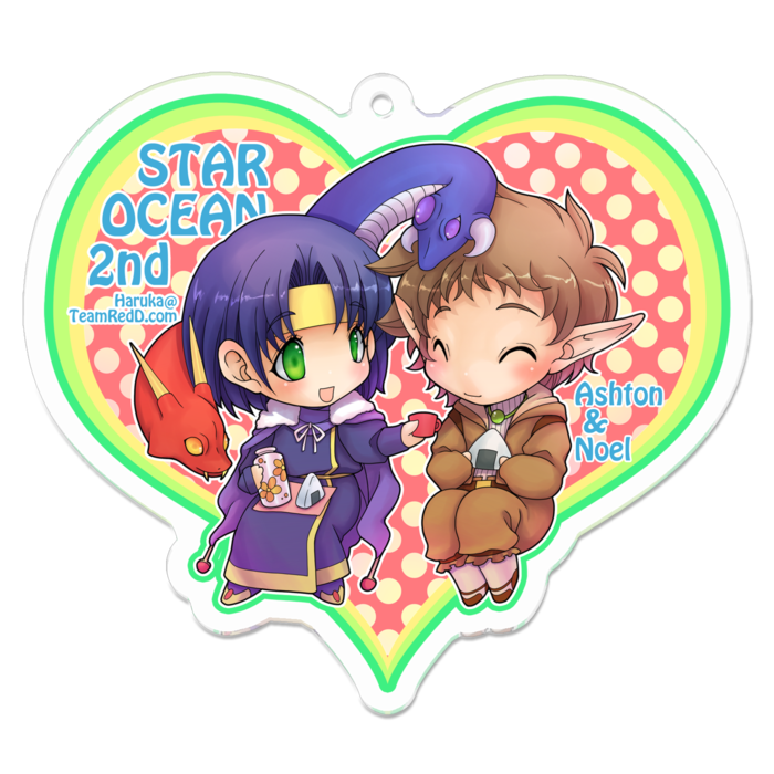 アクリルキーホルダー - 70 x 70 (mm)