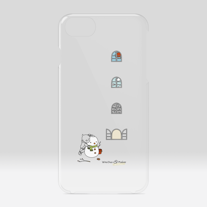snowy クリアiPhoneケース - iPhone 6 / 7 / 8 / SE2