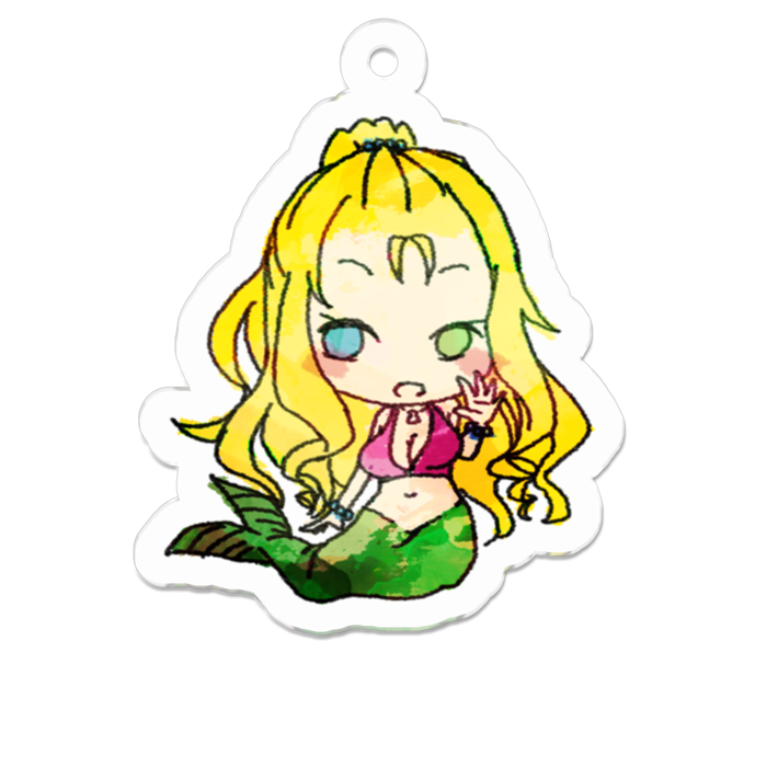 アクリルキーホルダー - 50 x 50 (mm)