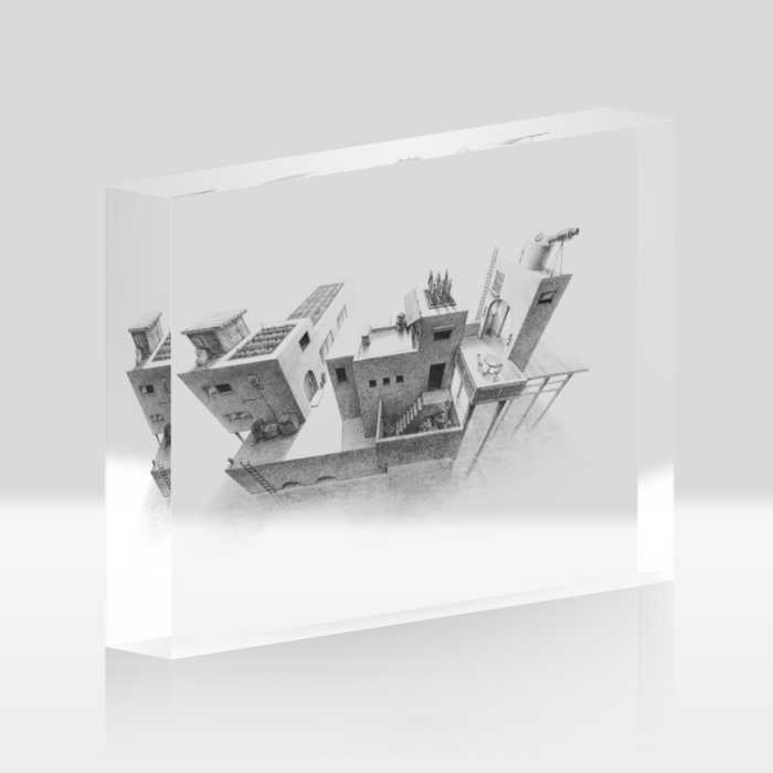 アクリルブロック - 148x100mm