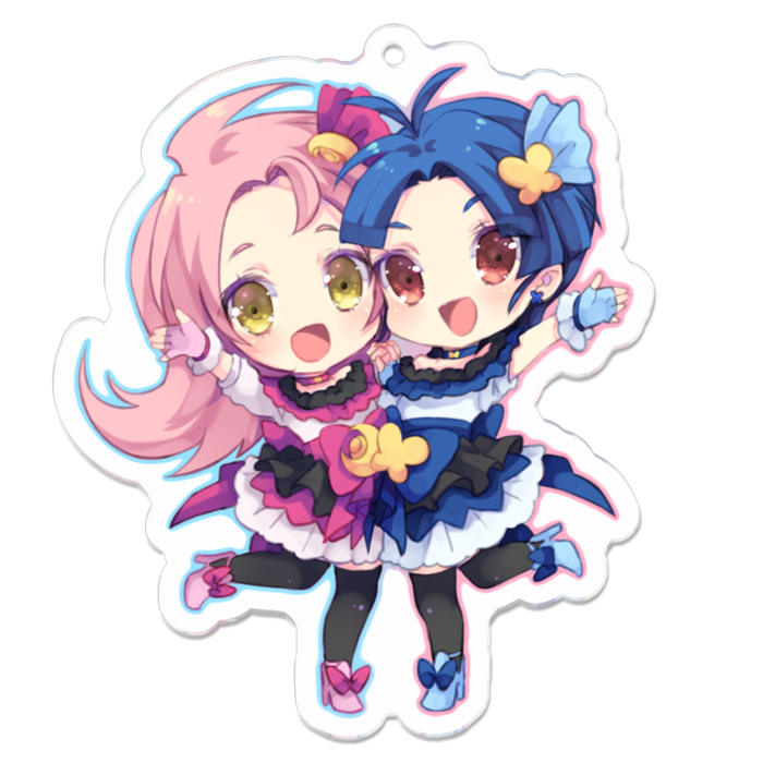 アクリルキーホルダー - 70 x 70 (mm)