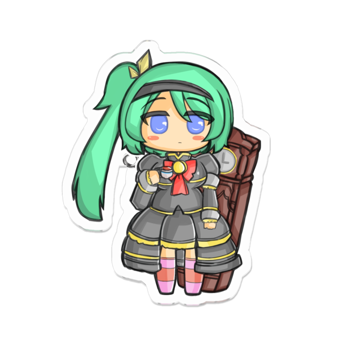 アクリルバッジ - 70 x 70 (mm)