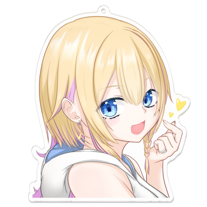 アクリルキーホルダー - 100 x 100 (mm)