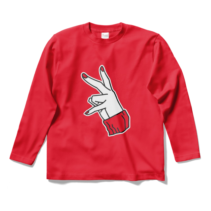 ロングスリーブTシャツ - S - レッド