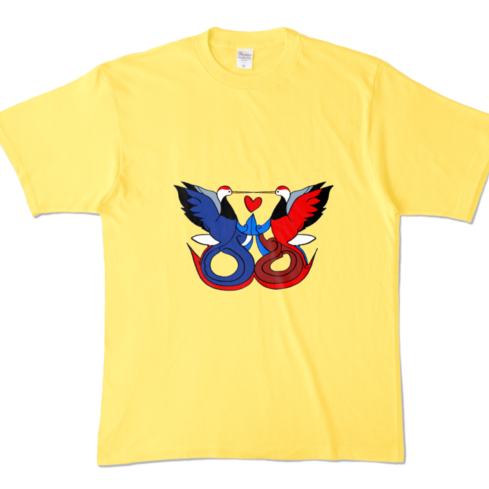 カラーTシャツ - XL - イエロー (濃色)