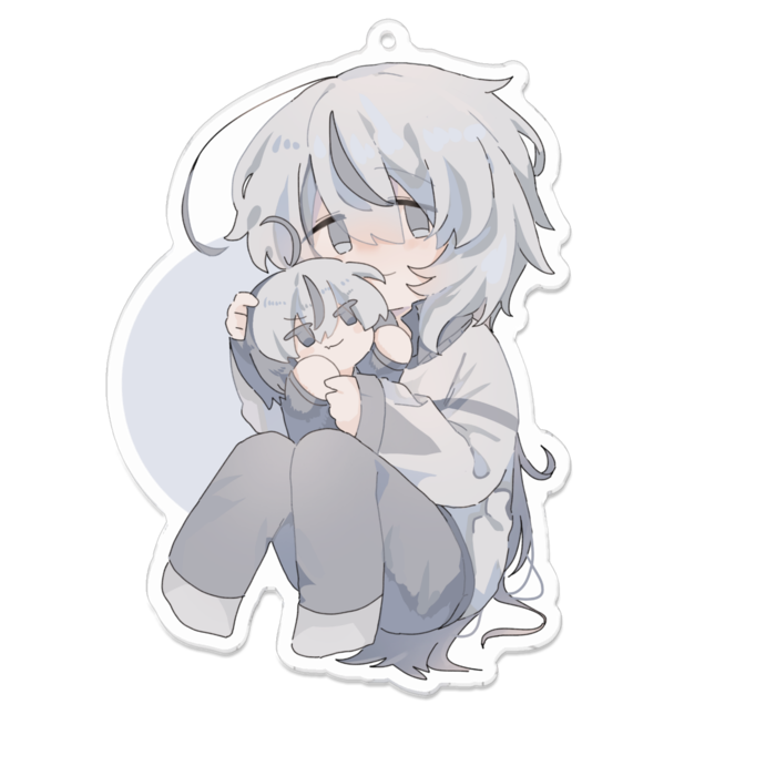 アクリルキーホルダー - 100 x 100 (mm)