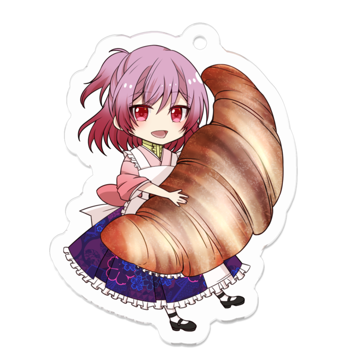 アクリルキーホルダー（コーティング） - 50 x 50 (mm)