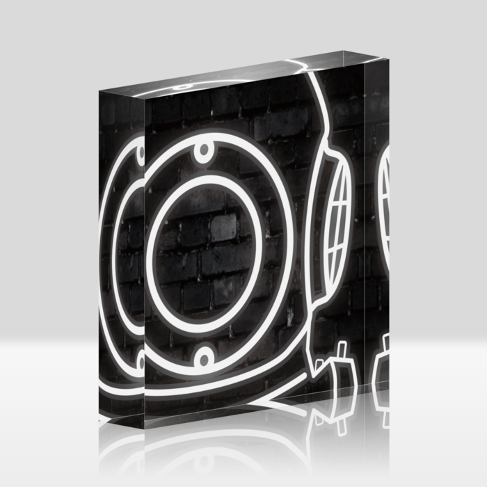 アクリルブロック - 100x100mm